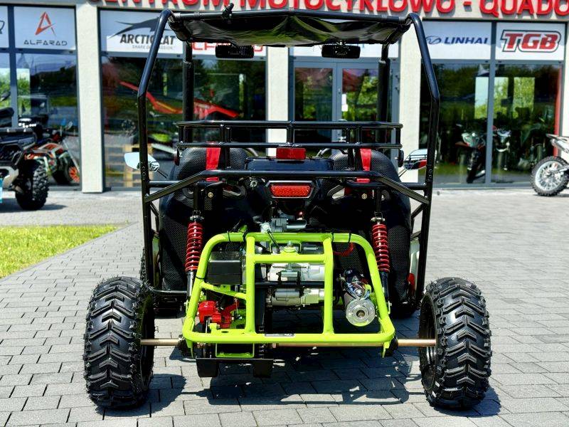 BUGGY ASIX 125 7'' 3+1 LIMONKOWO-CZARNY