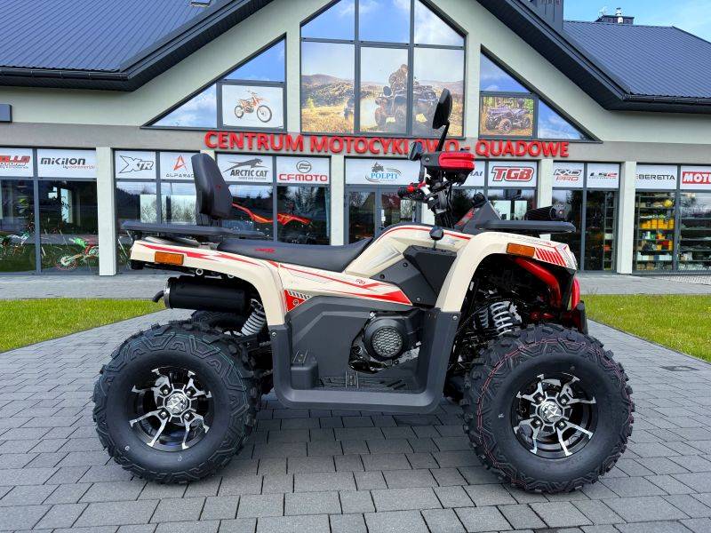 QUAD ASIX CHALLENGER RR 250CC 1+1 • Kolor: Piaskowo/czerwony