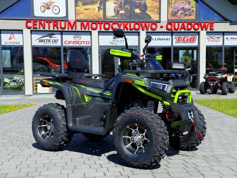 QUAD ASIX CHALLENGER RR 250CC 1+1 • Kolor: Czarno/limonkowy