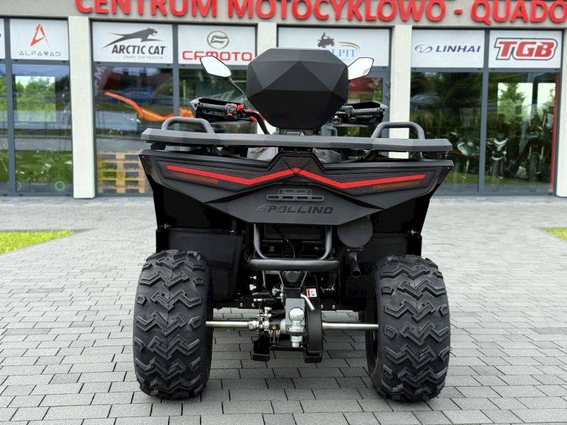 ASIX CYBER RR 250 AUTOMAT CVT ALUMINIOWE FELGI 10" CZARNY