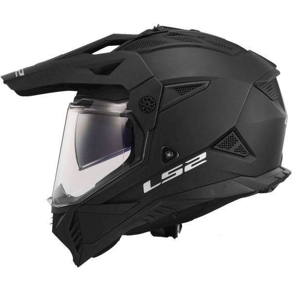 KASK LS2 MX702 PIONEER II MATT BLACK • Rozmiar: S