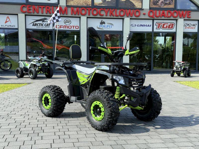 QUAD XTR E-007/8 PRO VENOM Elektryczny 1500W/60V 1+1 • Kolor: Czarno/limonkowy