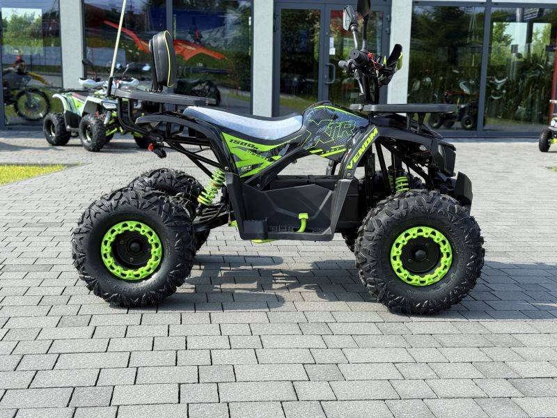 QUAD XTR E-007/8 PRO VENOM Elektryczny 1500W/60V 1+1 • Kolor: Czarno/limonkowy