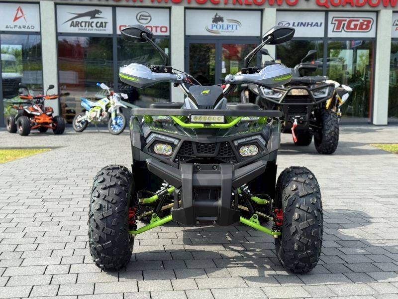 ASIX FOURCRAFT ALU 125CC 1+1 • Kolor: Szaro/limonkowy • Rodzaj skrzyni: Automat