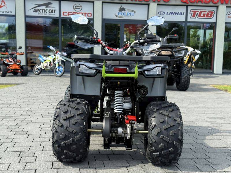 ASIX FOURCRAFT ALU 125CC 1+1 • Kolor: Szaro/limonkowy • Rodzaj skrzyni: Automat