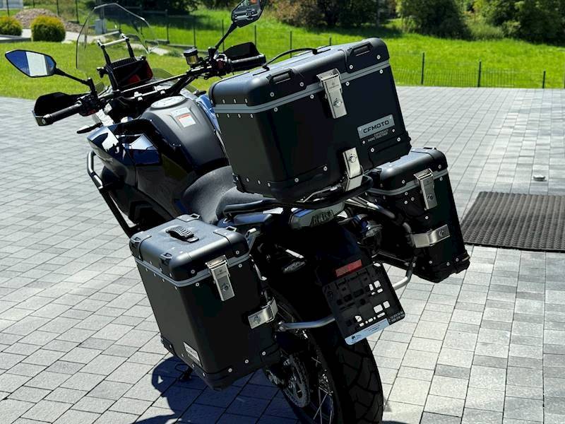 ORYGINALNE KUFRY MOTOCYKLOWE CFMOTO 450/700MT CZARNE