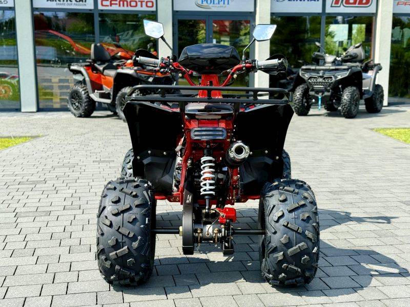 QUAD ASIX COMMANDER A1 125CC 8 1+1 CZARNO-CZERWONY