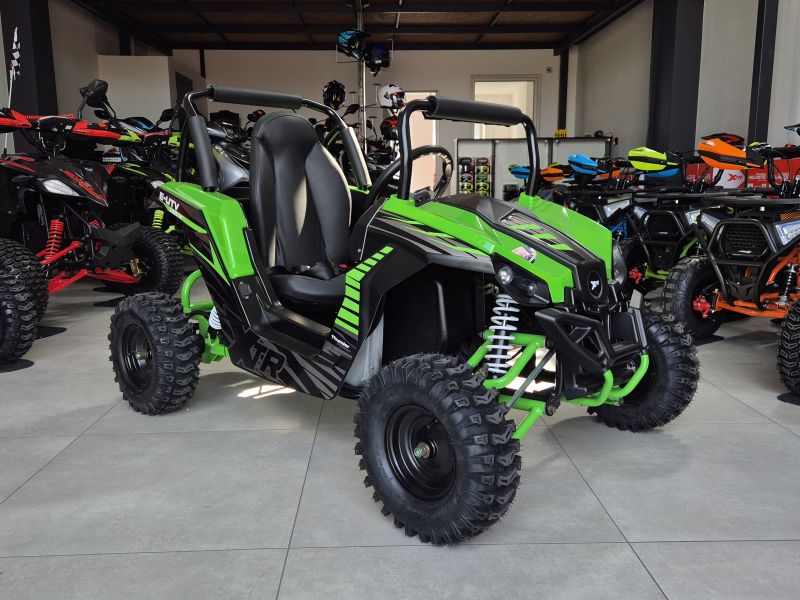MINI E-UTV XTR 1000W • Pojemność: 1000W • Kolor: Czarno/zielony