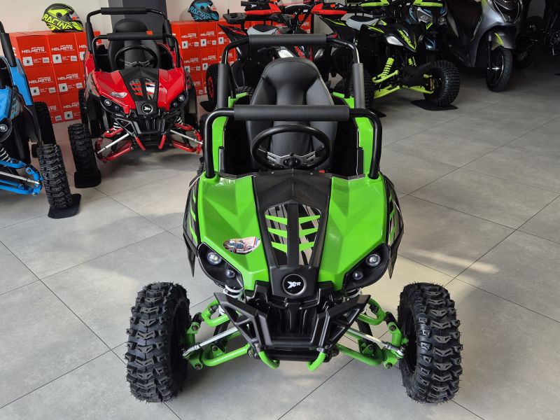 MINI E-UTV XTR 1000W • Pojemność: 1000W • Kolor: Czarno/zielony