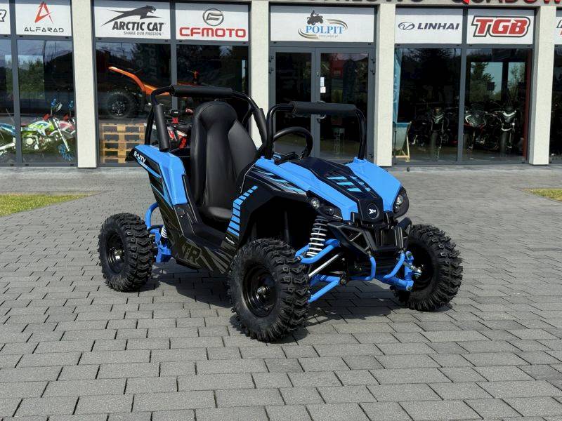 MINI E-UTV XTR 1000W • Pojemność: 1000W • Kolor: Czarno/niebieski