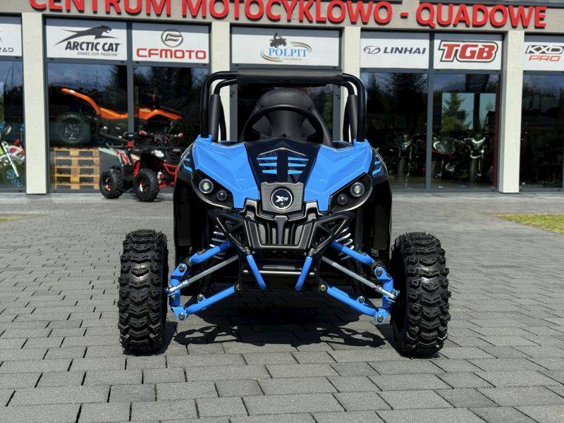 MINI E-UTV XTR 1000W • Pojemność: 1000W • Kolor: Czarno/niebieski