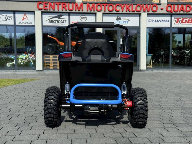 MINI E-UTV XTR 1000W • Pojemność: 1000W • Kolor: Czarno/niebieski
