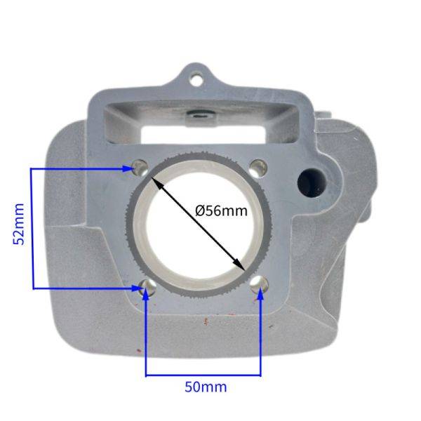CYLINDER KOMPLETNY CROSS 140CC 56MM
