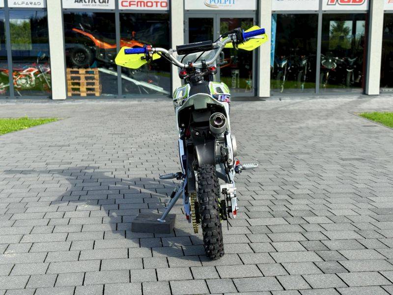 CROSS ASIX XB27 A2 AUTO E-START 12/10 90CC • Kolor: Niebiesko/Limonkowy + LAMPA