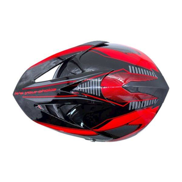 KASK JUNIOR CROSS XTR 125 CZERWONY M