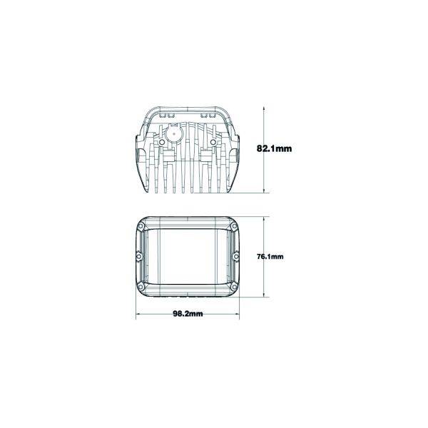 LAMPA ROBOCZA LED 2X CUBE