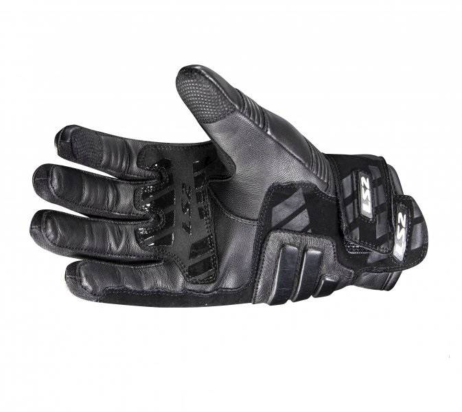 RĘKAWICE LS2 OCTANE WP LEATHER MAN BLACK XL 