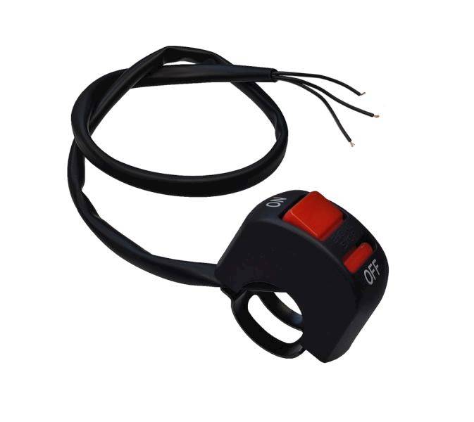 WŁĄCZNIK NA KIEROWNICĘ UNIWERSALNY ON / OFF 3 PRZEWODY