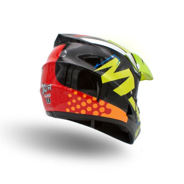 KASK JUNIOR CROSS 125 LIMONKOWY S