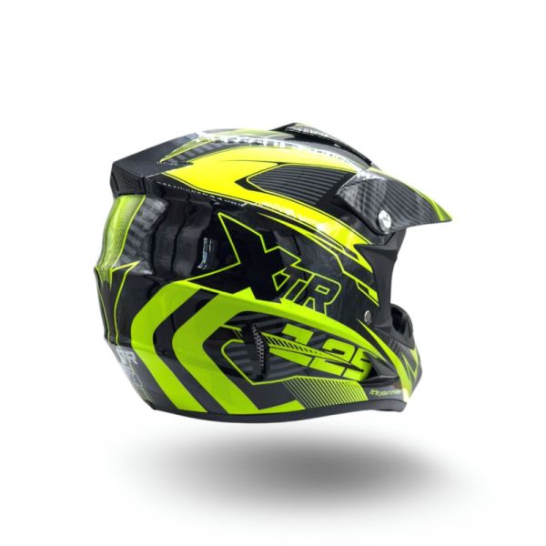 KASK JUNIOR CROSS 125 LIMONKOWY S
