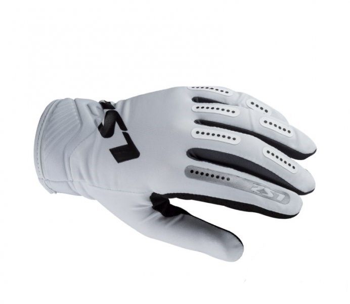 RĘKAWICE LS2 BEND MAN WHITE GREY XXL