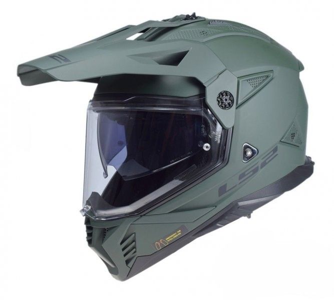 KASK LS2 MX702 PIONEER II SOLID M. MIL. GR.-06 L