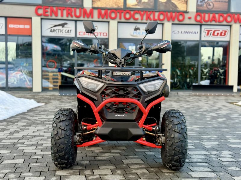 QUAD ASIX COMMANDER A2 8" 125CC 3+1 • Kolor: Czarno/czerwony