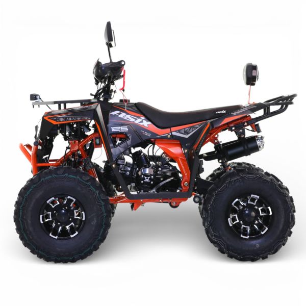 QUAD ASIX COMMANDER A2 8" 125CC 3+1 • Kolor: Czarno/pomarańczowy