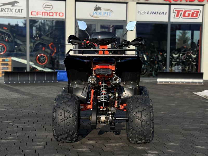 QUAD ASIX COMMANDER A2 8" 125CC 3+1 • Kolor: Czarno/pomarańczowy