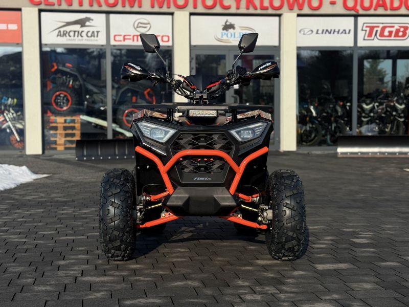 QUAD ASIX COMMANDER A2 8" 125CC 3+1 • Kolor: Czarno/pomarańczowy