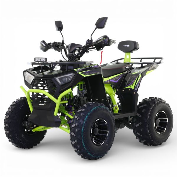 QUAD ASIX COMMANDER A2 8" 125CC 3+1 • Kolor: Czarno/limonkowy