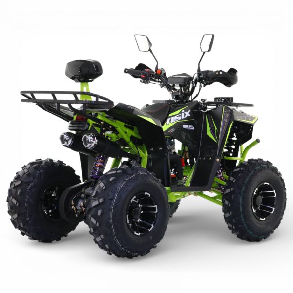 QUAD ASIX COMMANDER A2 8" 125CC 3+1 • Kolor: Czarno/limonkowy