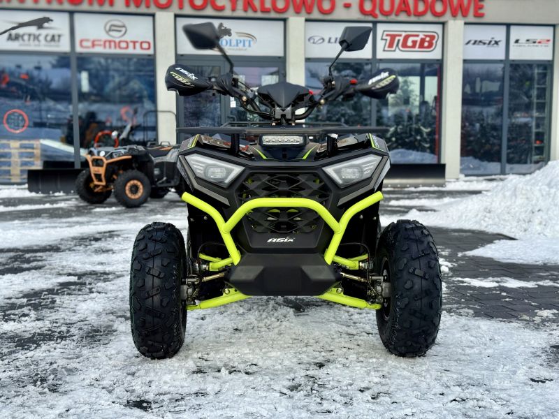 QUAD ASIX COMMANDER A2 8" 125CC 3+1 • Kolor: Czarno/limonkowy
