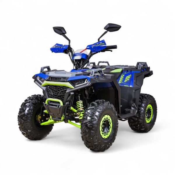 QUAD ASIX GRIZZLY 125 8" 3+1 GRANATOWO-LIMONKOWY