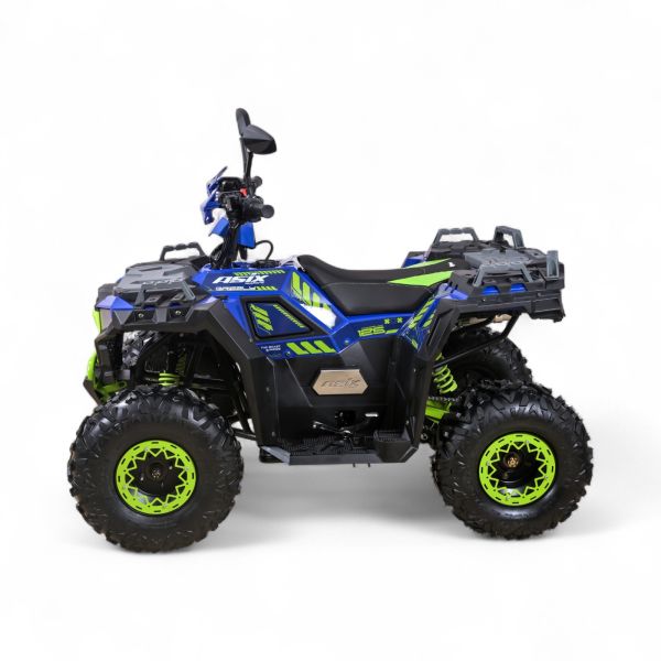 QUAD ASIX GRIZZLY 125 8" 3+1 GRANATOWO-LIMONKOWY