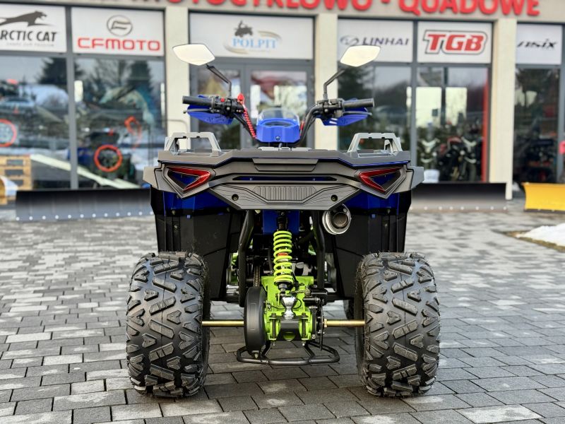 QUAD ASIX GRIZZLY 125 8" 3+1 GRANATOWO-LIMONKOWY