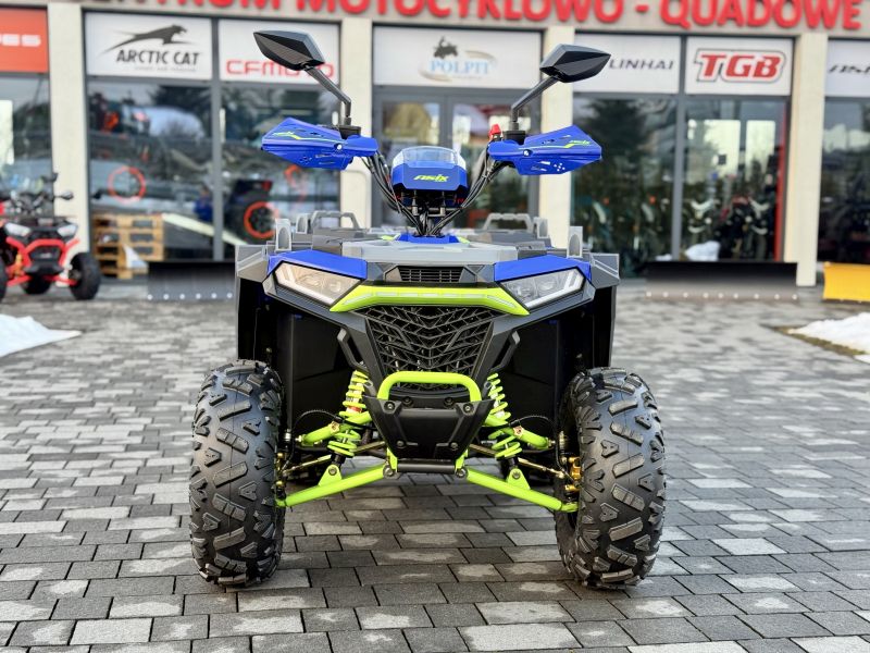 QUAD ASIX GRIZZLY 125 8" 3+1 GRANATOWO-LIMONKOWY