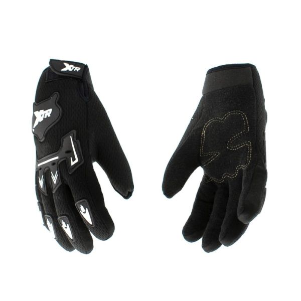 RĘKAWICE MOTOCYKLOWE SENIOR XTR X2 CZARNE XL