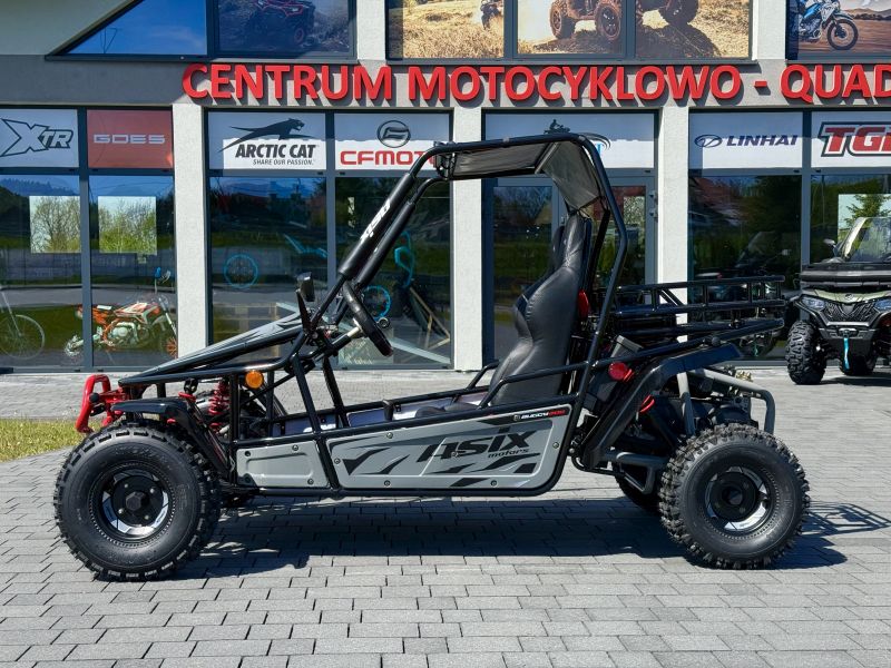 BUGGY ASIX 200 8 1+1 SZARO-CZARNY E-START