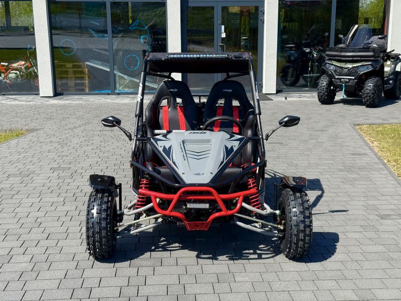 BUGGY ASIX 200 8 1+1 SZARO-CZARNY E-START