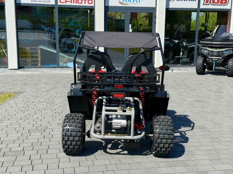 BUGGY ASIX 200 8 1+1 SZARO-CZARNY E-START