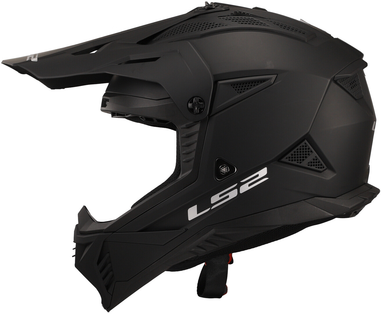KASK LS2 MX708 FAST II SOLID MATT BLACK XS