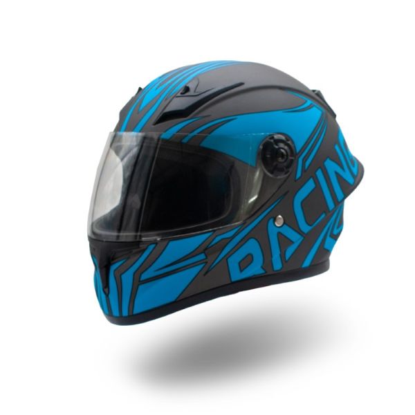 KASK DZIECIĘCY PEŁNY 506 XTR NIEBIESKI L