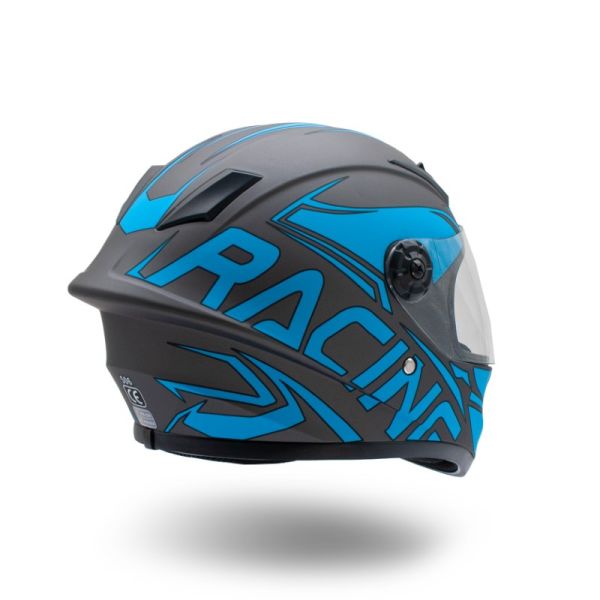 KASK DZIECIĘCY PEŁNY 506 XTR NIEBIESKI L