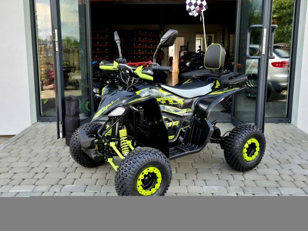 QUAD XTR S PRO E-RAPTOR ELEKTRYCZNY 1200W/48V 1+1 CZARNO-LIMONKOWY