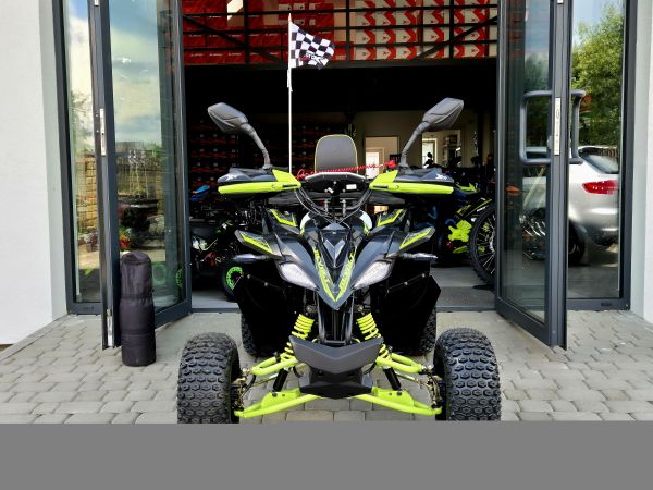 QUAD XTR S PRO E-RAPTOR ELEKTRYCZNY 1200W/48V 1+1 CZARNO-LIMONKOWY