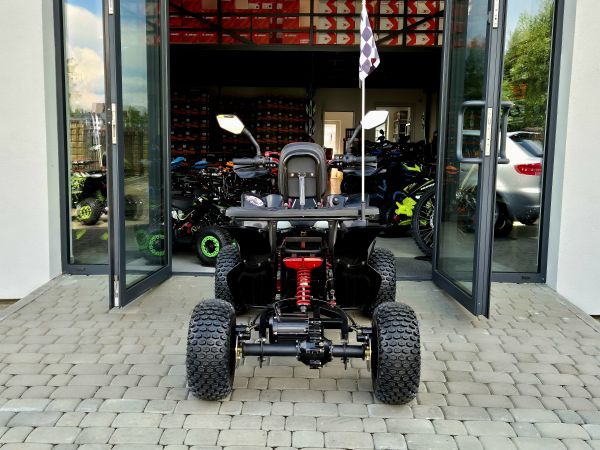 QUAD XTR S PRO E-RAPTOR ELEKTRYCZNY 1200W/48V 1+1 CZARNO-CZERWONY