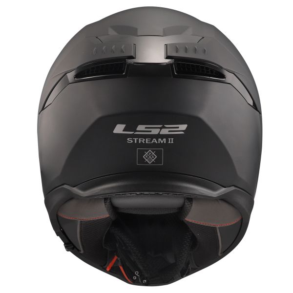 KASK LS2 FF808 STREAM II SOLID MATT BLACK-06 • Kolor: Czarny • Rozmiar: L