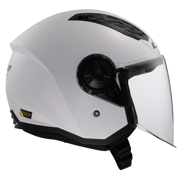 KASK LS2 OF616 AIRFLOW II SOLID WHITE-06 • Kolor: Biały • Rozmiar: L