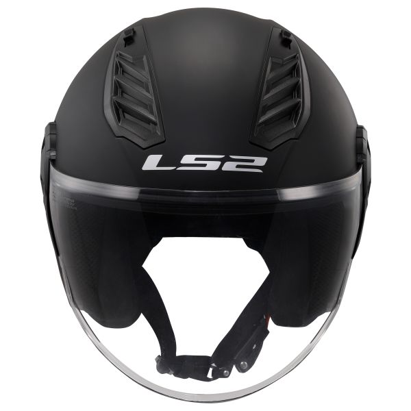 KASK LS2 OF616 AIRFLOW II SOLID MATT BLACK-06 • Kolor: Czarny • Rozmiar: M